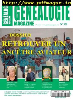 Genealogie – aout 2019