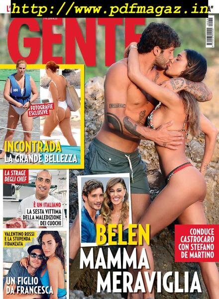 Gente Italia – 07 settembre 2019 Cover