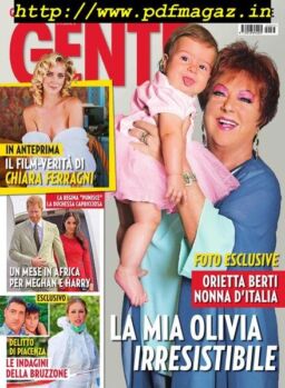 Gente Italia – 21 settembre 2019