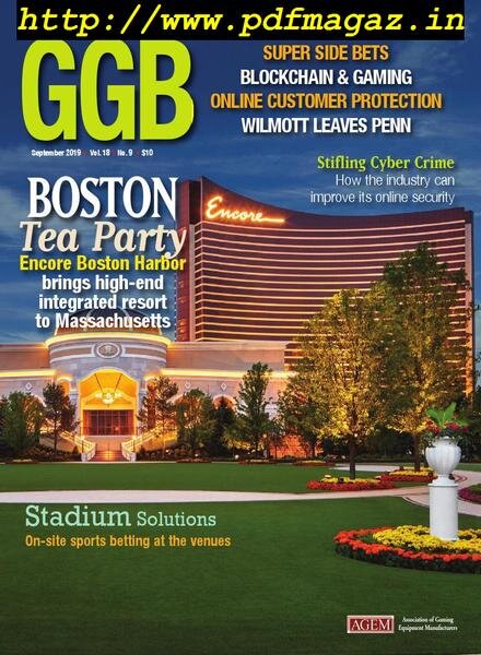Global Gaming Business – September 2019 Cover