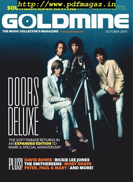 Goldmine – October 2019 Cover