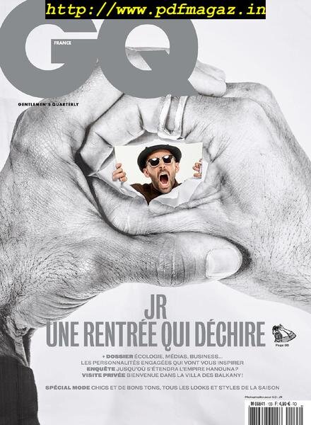 GQ France – septembre 2019 Cover