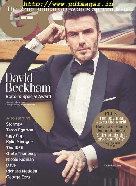 GQ UK – October 2019 Cover