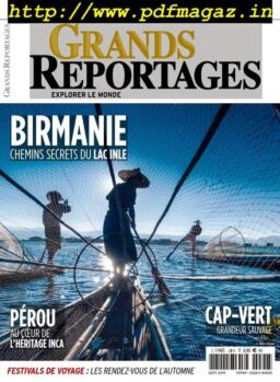 Grands Reportages – octobre 2019