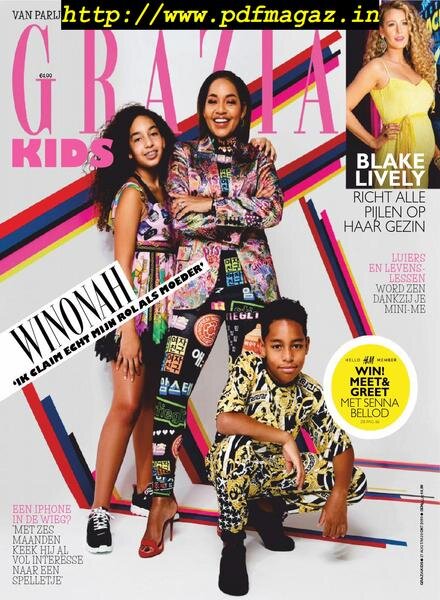 Grazia Netherlands – 27 augustus 2019 Cover