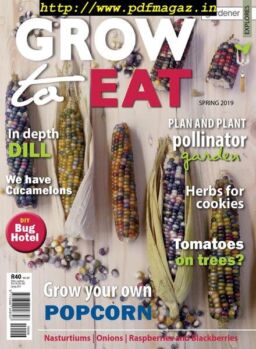 Grow to Eat – August 2019