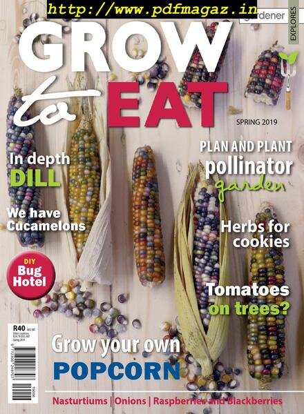 Grow to Eat – August 2019 Cover