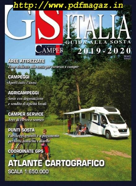 Guida Alle Aree di Sosta Italia – September 2019 Cover