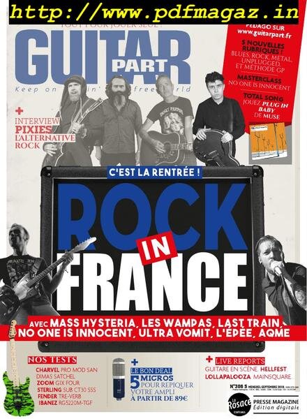 Guitar Part – octobre 2019 Cover