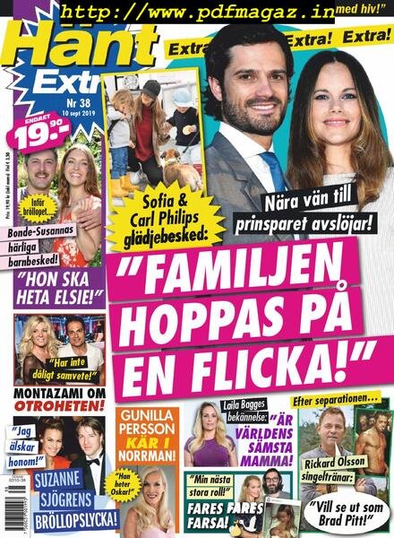 Hant Extra – 10 september 2019 Cover