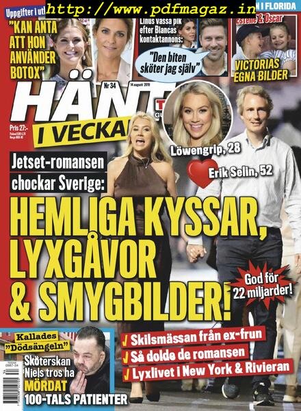 Hant i Veckan – 14 augusti 2019 Cover