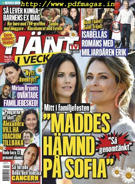 Hant i Veckan – 24 juli 2019 Cover