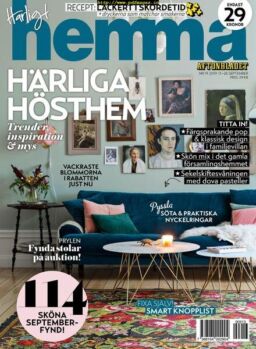 Harligt hemma – 13 september 2019