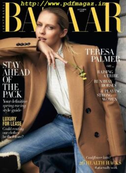 Harper’s Bazaar Australia – October 2019