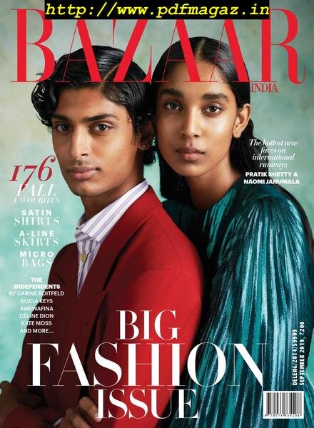Harper’s Bazaar India – September 2019 Cover