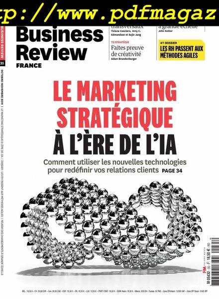 Harvard Business Review France – Octobre-Novembre 2019 Cover