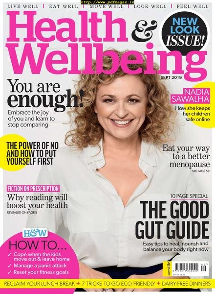 Health & Wellbeing – September 2019 Cover