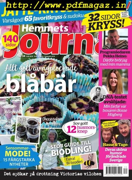 Hemmets Journal – 15 augusti 2019 Cover