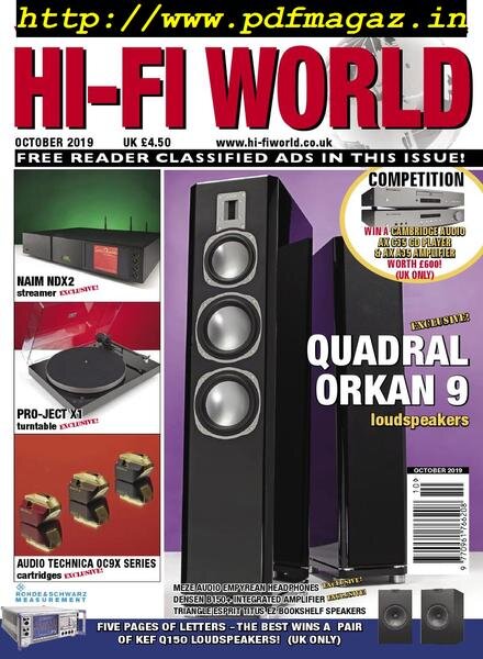 Hi-Fi World – October 2019 Cover