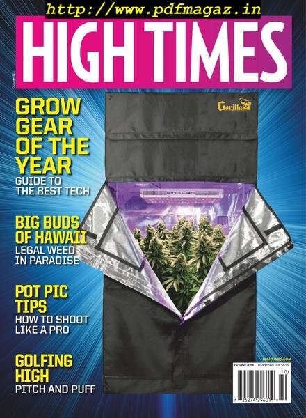 High Times – October 2019 Cover
