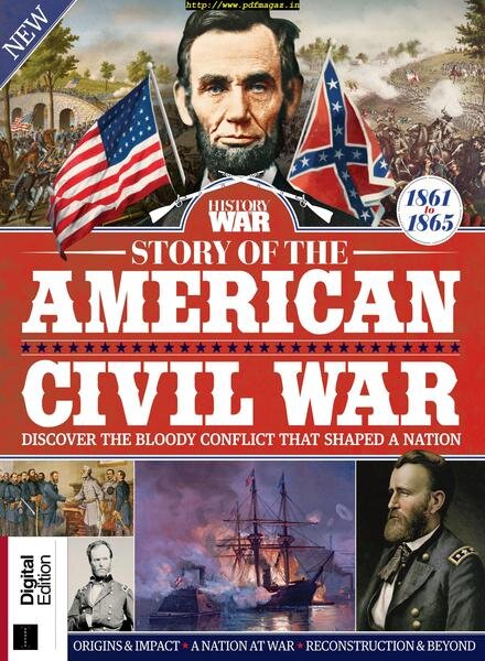 History of War – Story of the American Civil War – August 2019 Cover