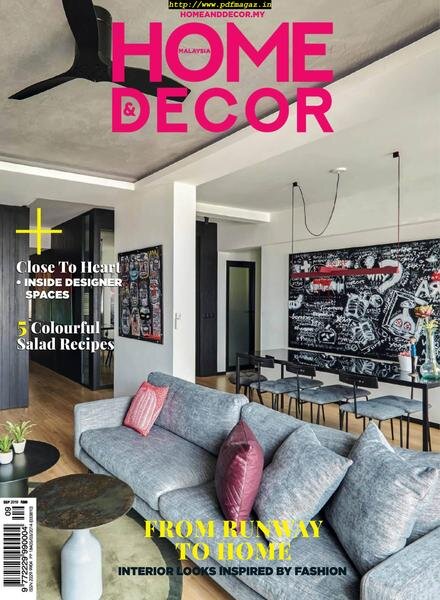 Home & Decor Malaysia – September 2019 Cover