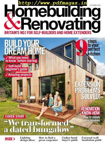 Homebuilding & Renovating – October 2019 Cover