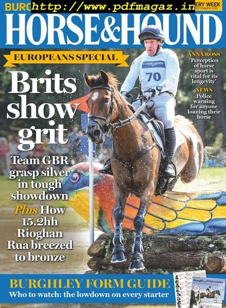 Horse & Hound – 05 September 2019 Cover