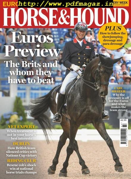 Horse & Hound – 15 August 2019 Cover