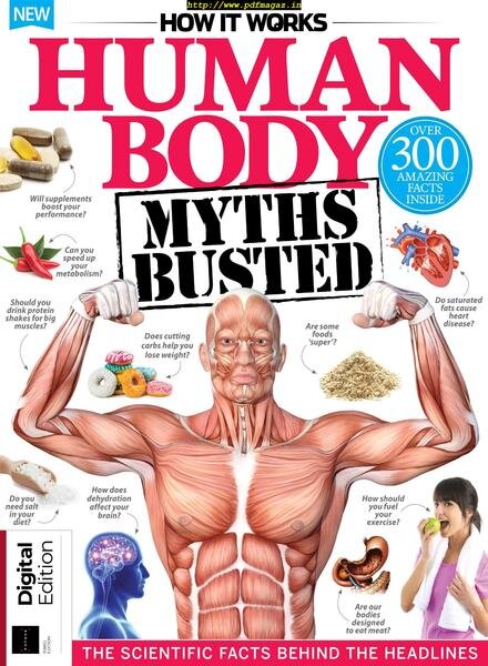 How it Works – Human Body Myths Busted – August 2019 Cover