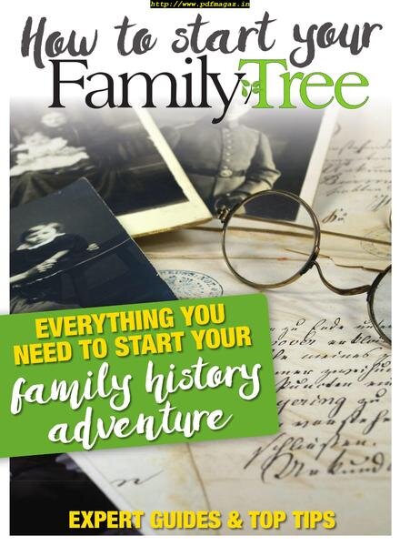 How To Start Your Family Tree – August 2019 Cover