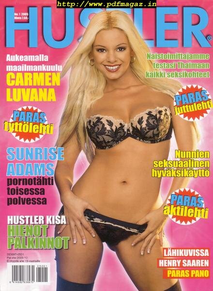 Hustler Finland – Nomero 1, 2005 Cover