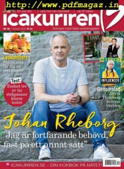 Icakuriren – 01 oktober 2019