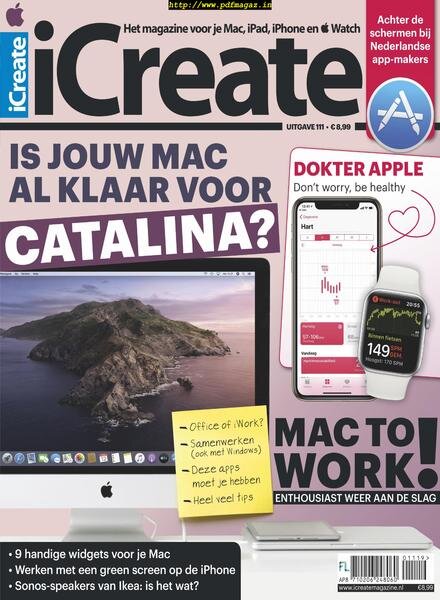 iCreate Netherlands – augustus 2019 Cover