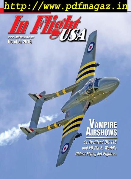 In Flight USA – October 2019 Cover