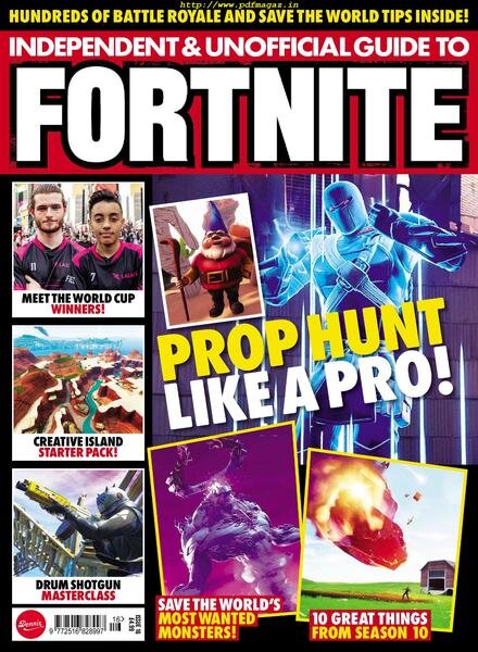 Independent and Unofficial Guide to Fortnite – August 2019 Cover