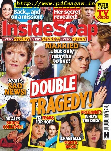 Inside Soap UK – 07 September 2019 Cover