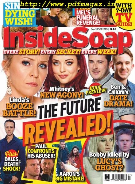 Inside Soap UK – 14 September 2019 Cover