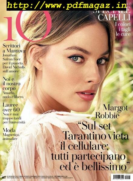 Io Donna del Corriere della Sera – 07 settembre 2019 Cover