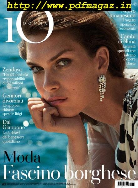 Io Donna del Corriere della Sera – 21 settembre 2019 Cover