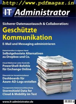 IT-Administrator – September 2019