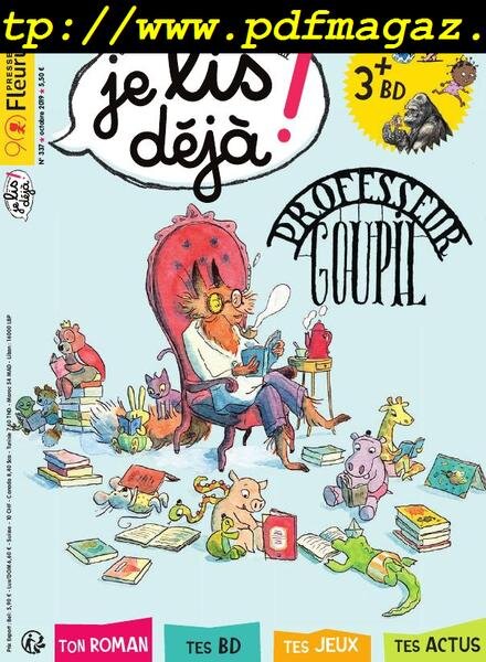 Je Lis Deja – octobre 2019 Cover