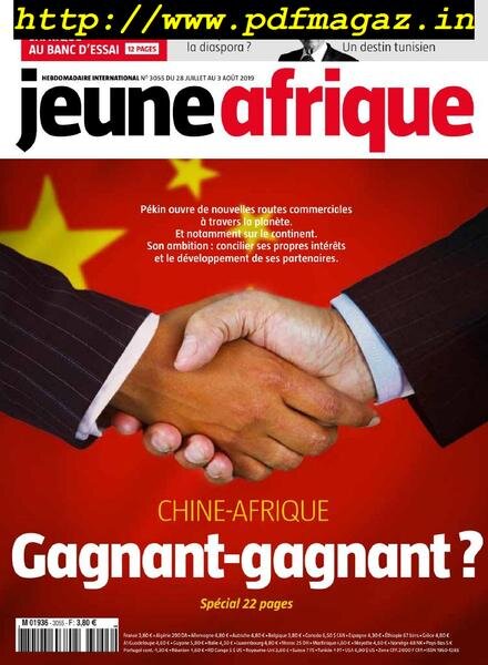 Jeune Afrique – 28 Juillet 2019 Cover