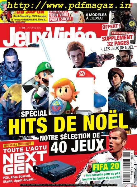 Jeux Video Magazine – octobre 2019 Cover