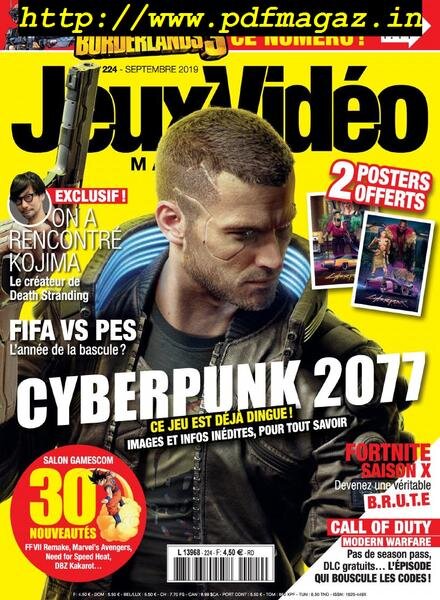 Jeux Video Magazine – septembre 2019 Cover