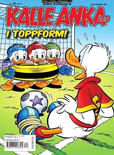 Kalle Anka & Co – 20 augusti 2019 Cover