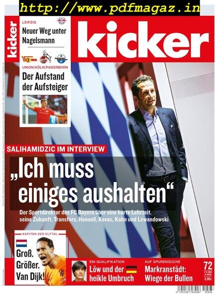 Kicker – 02 September 2019 Cover