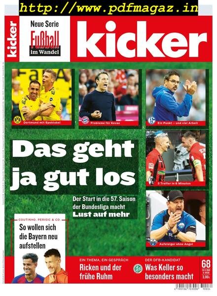 Kicker – 19 August 2019 Cover