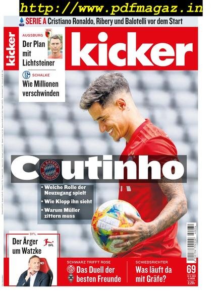 Kicker – 22 August 2019 Cover