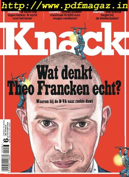 Knack Belgium – 18 September 2019 Cover